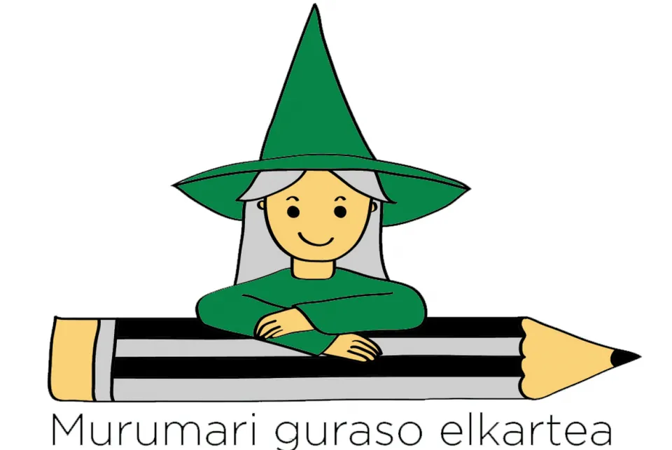 Mari, Murumariren irudia, arkatz baten gainean · Mari, la imagen de Murumari, sobre un lápiz
